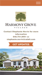 Mobile Screenshot of harmonygrovevillage.com